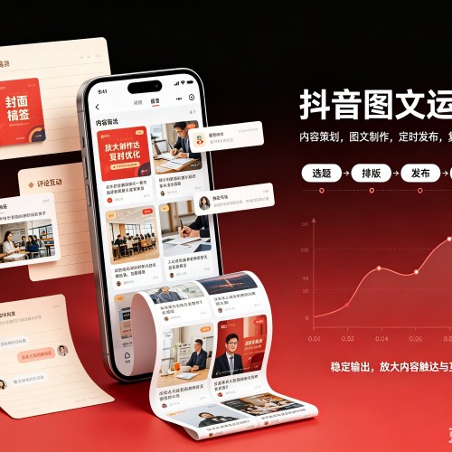 闽清抖音图文代运营服务